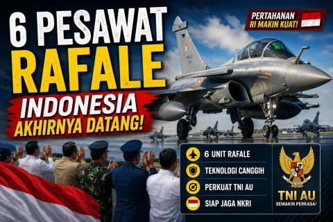 Prabowo Tambah Kekuatan Tempur TNI AU! Indonesia Resmi Datangkan Rafale hingga Rudal Meteor