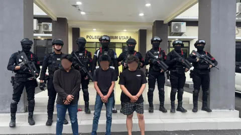 Patroli Brimob PMJ Gagalkan Dugaan Balap Liar, Tiga Remaja Diamankan di Bekasi