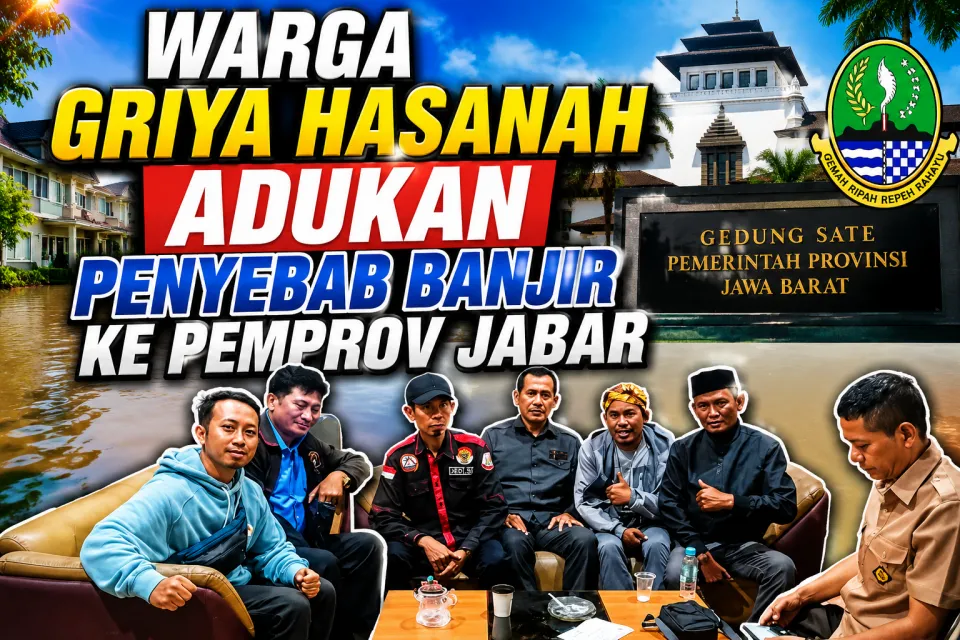Banjir BekasiTerungkap! Warga Griya Hasanah Adukan Dugaan Penyebab ke Pemprov Jabar, Solusi Tak Kunjung Datang