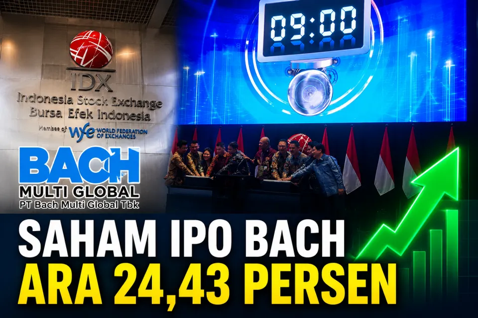 Hari Ini Saham IPO BACH Resmi Masuk Indeks Syariah ISSI, Langsung ARA di Hari Perdana