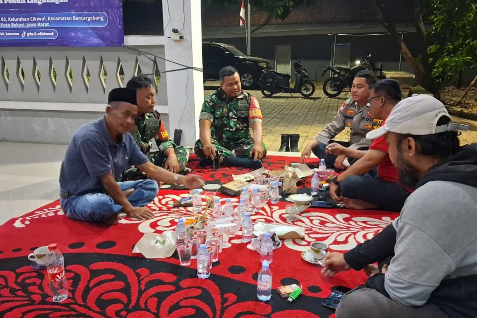 Jaga Jakarta On The Spot di Cikiwul, Polsek Bantargebang Serap Aspirasi Warga dan Perkuat Kamtibmas