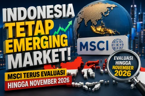 Indonesia Tetap Berstatus Emerging Market, MSCI Lanjutkan Evaluasi hingga November 2026