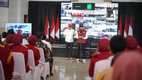 Sekolah Rakyat Kota Bekasi Gelar Open House, Mensos Apresiasi Kreativitas Siswa
