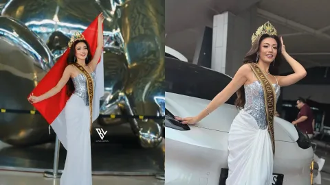 Dilza Salsabila Berangkat ke Thailand, Miss Grand Indonesia 2026 Siap Adu Pesona di Ajang Internasional