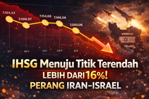 IHSG Ambruk Lebih dari 16%! Perang Iran, Israel, dan Amerika Serikat Picu Kepanikan Pasar Saham Indonesia