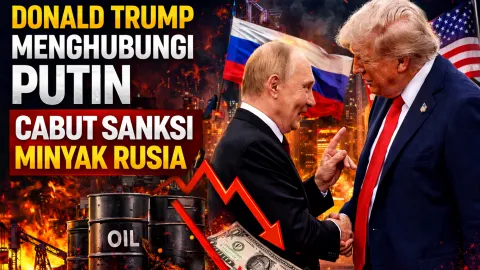 Donald Trump Menghubungi Putin Cabut Sanksi Minyak Rusia di Tengah Konflik Iran, Harga Minyak Dunia Tembus USD119! 