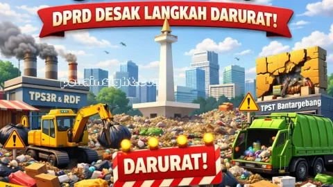 Sampah Jakarta Hari Ini, DPRD Desak Pemprov Ambil Langkah Darurat