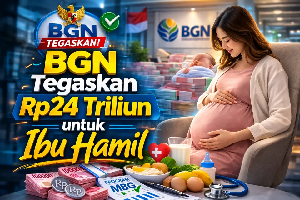 Fakta Anggaran MBG 2026 Terbongkar! BGN Tegaskan Rp24 Triliun untuk Ibu Hamil Masuk Fungsi Kesehatan, Tak Ganggu Kemenkes dan Pendidikan