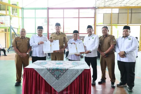 Pemkot Bekasi Hibahkan Aset Rp2,7 Miliar ke Kemenag, Ada Tanah MAN hingga KUA