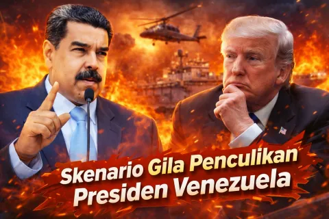 Skenario Gila Penculikan Presiden Venezuela yang Mengguncang Dunia: 150 Pesawat, AI Finansial, dan Operasi 300 Menit 