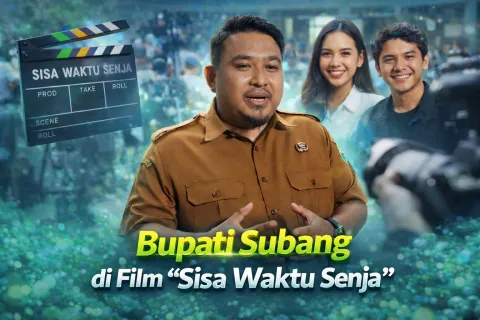 Bupati Subang Reynaldy Putra Jadi Kepala Sekolah di Film “Sisa Waktu Senja”, Strategi Cerdas Promosi Pariwisata & UMKM Subang