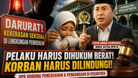 Darurat Kekerasan Seksual di Pesantren Disorot DPR, Cucun Minta Pelaku Dihukum Berat dan Korban Dilindungi