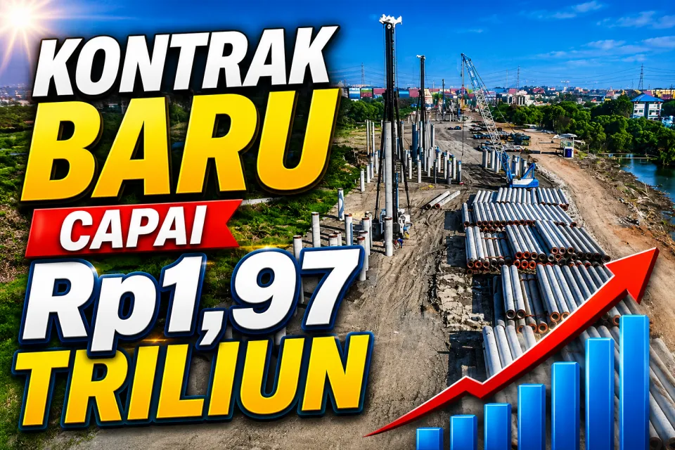 Kontrak Baru WTON Melejit 114%! Terungkap Proyek Strategis yang Dongkrak Kinerja WIKA Beton
