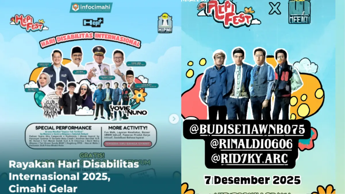 Hepi Fest 2025 Siap Digelar di Cimahi, Ajak Generasi Muda Rayakan Kreativitas dan Inklusi
