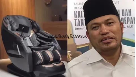 Gubernur Rudy Mas’ud Beli Kursi Pijat Rp125 Juta Disorot,  Ini Tunjang Kerja Karena Nyupir Sendiri 