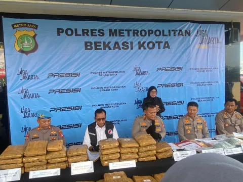 Terbongkar! 80 Kasus Narkoba Digulung di Bekasi, Modus COD hingga Jaringan Rapi Bikin Polisi Waspada