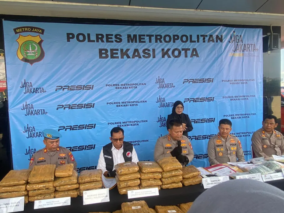 Terbongkar! 80 Kasus Narkoba Digulung di Bekasi, Modus COD hingga Jaringan Rapi Bikin Polisi Waspada