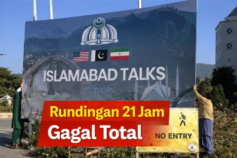 Diplomasi Pecah di Islamabad: AS–Iran Gagal Total, Dunia Bersiap Hadapi Gejolak Energi dan Konflik Baru