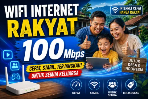 Internet Rakyat Siap Meluncur! WIFI Rampungkan Uji Nasional, Kecepatan Tembus 100 Mbps hingga Papua
