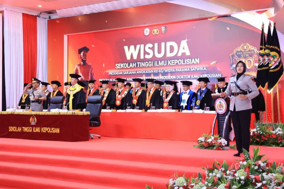STIK Polri Luluskan Ratusan Sarjana, Magister, dan Doktor Ilmu Kepolisian untuk Hadapi Tantangan Zaman