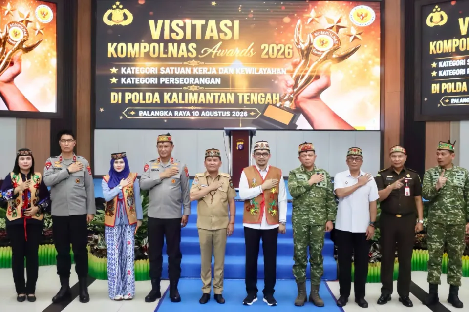 Terbaru Polda Kalteng Masuk 5 Besar Kompolnas Awards 2026, Kolaborasi Jadi Kunci Jaga Kamtibmas