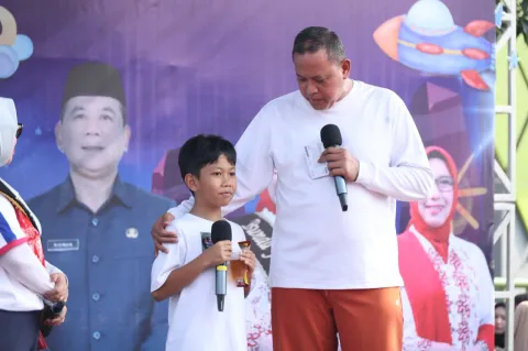Hari Anak Nasional ke-42, Wali Kota Bekasi Tegaskan Komitmen Wujudkan Kota Ramah Anak