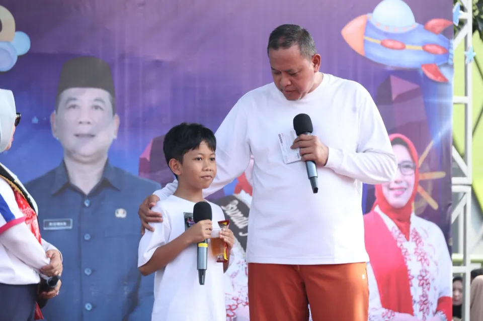 Hari Anak Nasional ke-42, Wali Kota Bekasi Tegaskan Komitmen Wujudkan Kota Ramah Anak