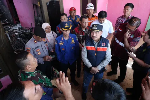 Update SPBE Cimuning Bekasi Hari Ini, Wawali Tinjau Lokasi dan Korban Ditanggung