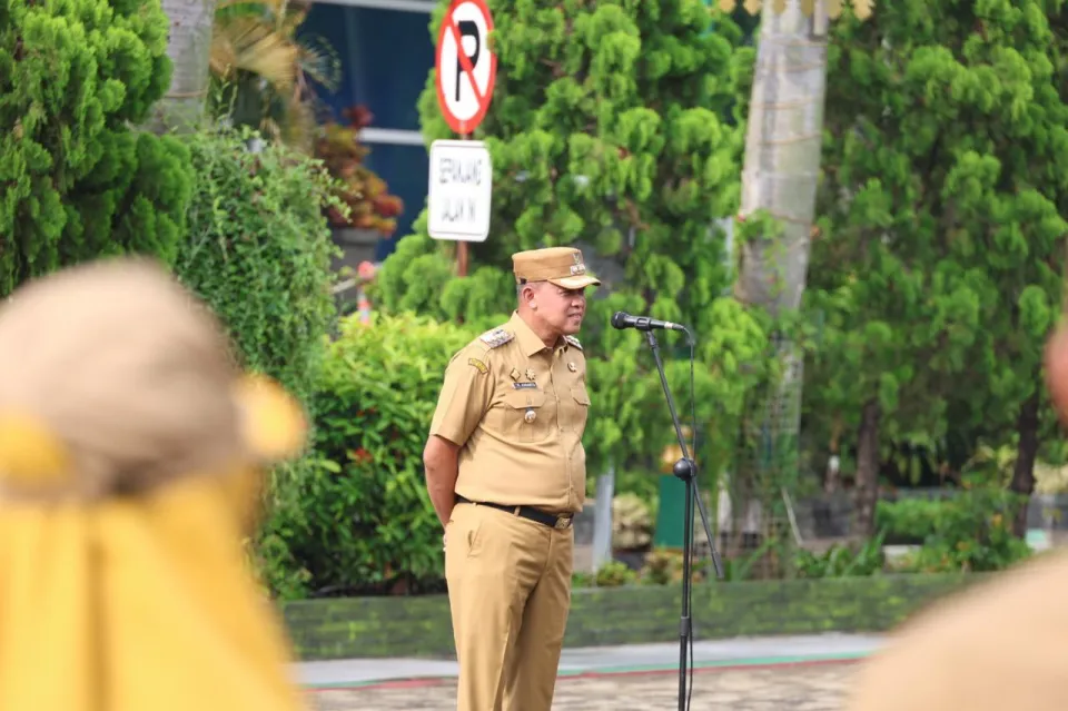 Pimpin Apel Perdana 2026, Tri Adhianto Tegaskan Layanan Publik, Keterbukaan Informasi, dan Transformasi Digital