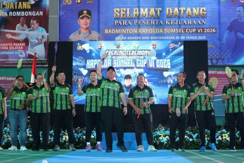 Terbaru Kapolda Cup 2026 Pecahkan Rekor 1.078 Peserta, Polda Sumsel Perkuat Sinergi dengan Masyarakat Lewat Bulu Tangkis