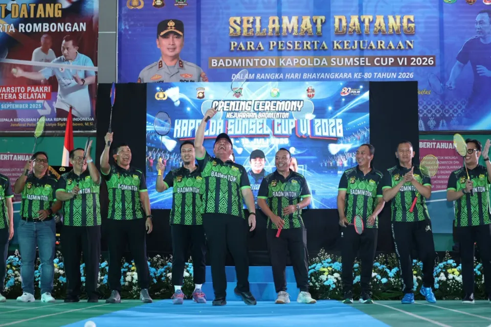 Terbaru Kapolda Cup 2026 Pecahkan Rekor 1.078 Peserta, Polda Sumsel Perkuat Sinergi dengan Masyarakat Lewat Bulu Tangkis