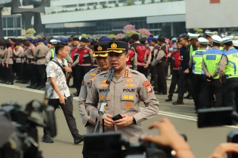 Hari Ini Polri Tegaskan Dukungan Hak Konstitusional Mahasiswa, Imbau Tidak Gelar Aksi di Bundaran HI