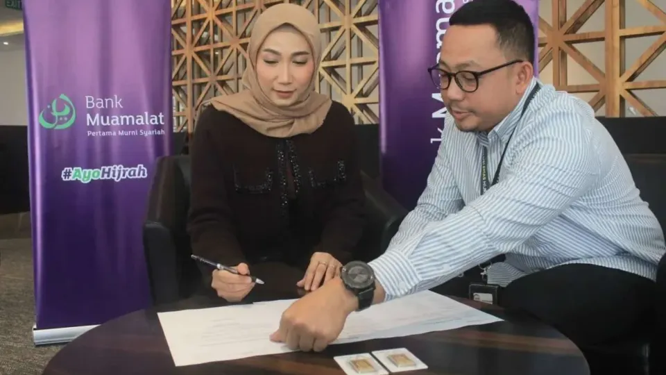 Pembiayaan Emas Bank Muamalat Tembus Rp1,9 Triliun, Tumbuh Lima Kali Lipat Hari Ini