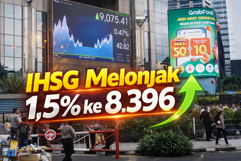 IHSG Melonjak 1,5% ke 8.396! Tembus 8.170 Jadi Kunci, Ini 4 Saham Rekomendasi Analis Hari Ini