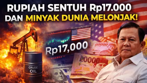 Rupiah Sentuh Rp17.000 dan Minyak Dunia Melonjak! Rapat Darurat Prabowo di Istana Bahas Stabilitas Ekonomi Indonesia