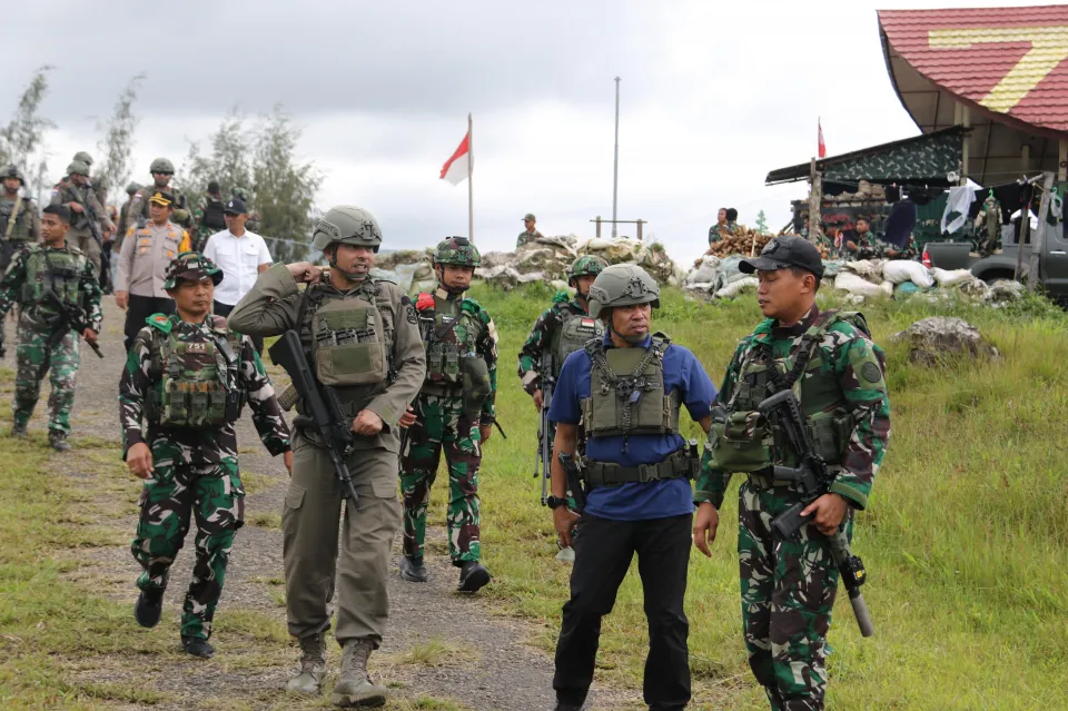 Satgas Ops Damai Cartenz 2026 Turun ke Pegunungan Bintang, Pastikan Kesiapsiagaan TNI-Polri di Medan Ekstrem Papua
