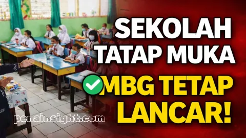 FIX! Sekolah Tatap Muka Tetap Jalan April 2026, Wacana Belajar Online Resmi Dibatalkan— Program MBG Lancar