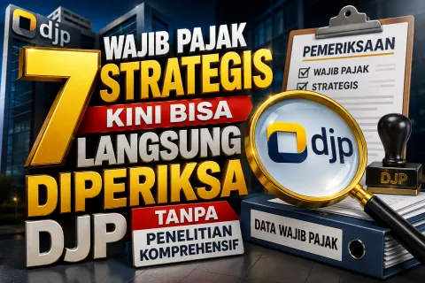 7 Wajib Pajak Strategis Kini Bisa Langsung Diperiksa DJP Tanpa Penelitian Komprehensif 