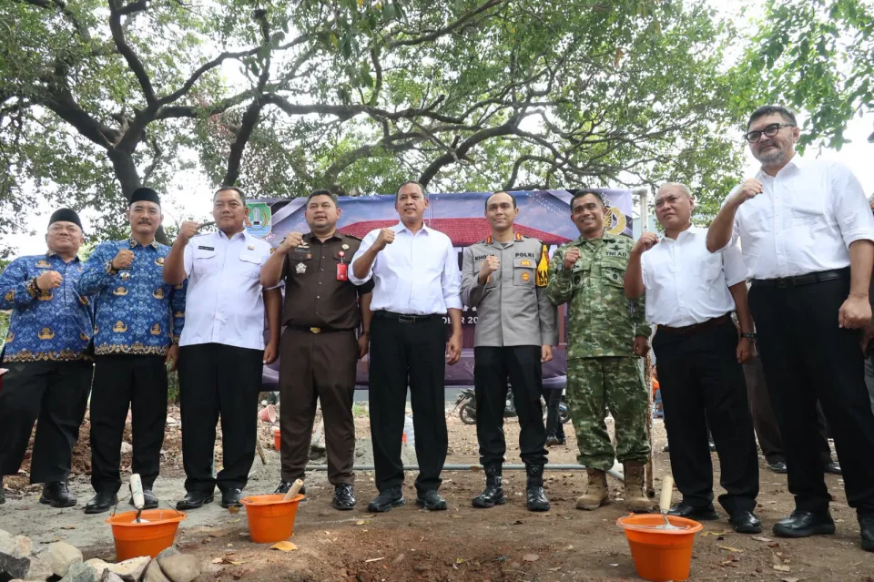 Tri Adhianto Letakkan Batu Pertama Polsek Mustikajaya Senilai Rp4,2 Miliar Hari Ini