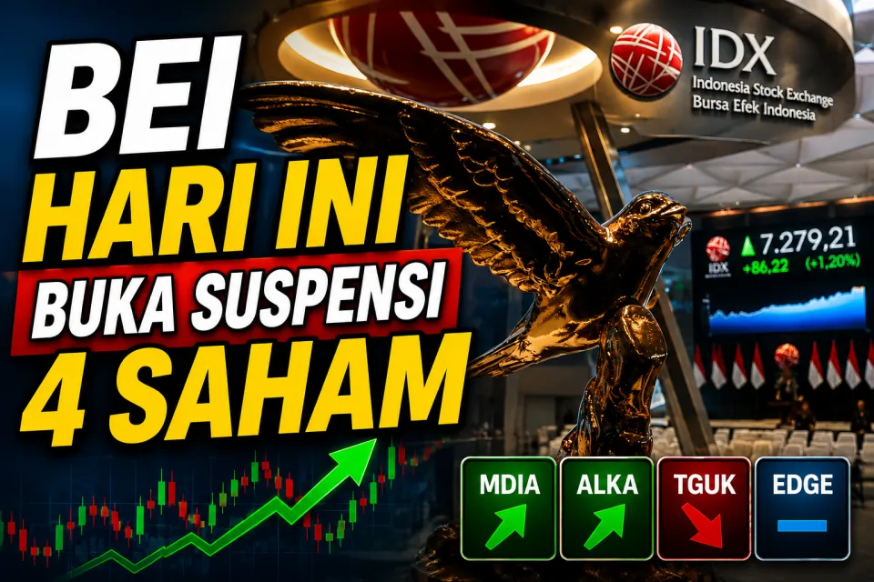 MDIA Langsung ARA, ALKA Ikut Melejit, TGUK Malah ARB, EDGE Kembali Diperdagangkan
