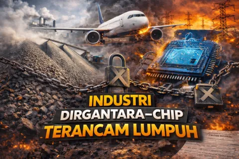 KRISIS RARE EARTH GUNCANG AS: China Cekik Pasokan Yttrium & Scandium, Industri Dirgantara–Chip Terancam Lumpuh