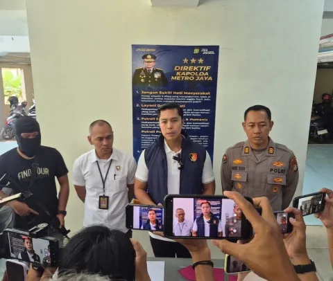 4 Pelaku Curanmor Bersenpi di Depok Diringkus, Polisi Sita Revolver Rakitan dan Motor Curian