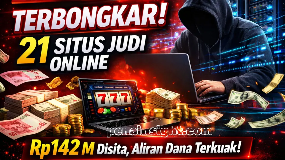 Terbaru! 21 Situs Judi Online Dibongkar Bareskrim, Ini Fakta Aliran Dana & Aset Rp241 Miliar