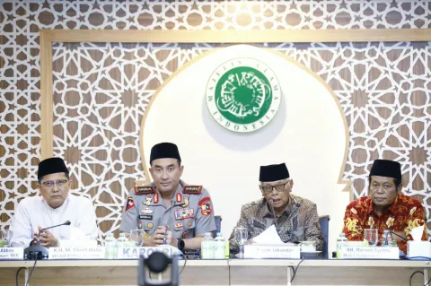 Kapolri Suyudi Ario Seto Temui Pimpinan MUI, Perkuat Sinergi Ulama dan Polri Jaga Kerukunan Hari Ini