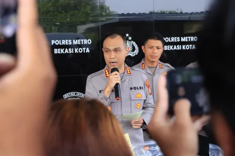 Polres Metro Bekasi Kota Ungkap Dua Akun Instagram Terkait Mobilisasi Pelajar dalam Aksi Rusuh