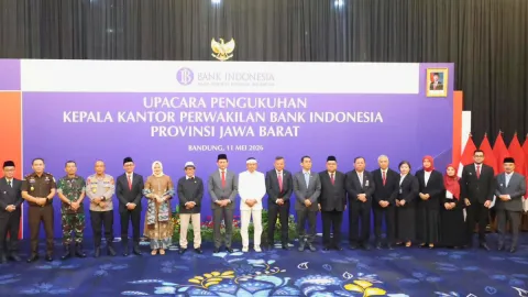 Wawali Bekasi Hadiri Pengukuhan Kepala BI Jawa Barat, Perkuat Sinergi Jaga Stabilitas Ekonomi
