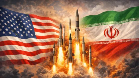 Terbaru Iran Aktifkan Pertahanan Udara Lawan Drone, Donald Trump Sinyalkan AS Siap Perang Tanpa Restu Kongres