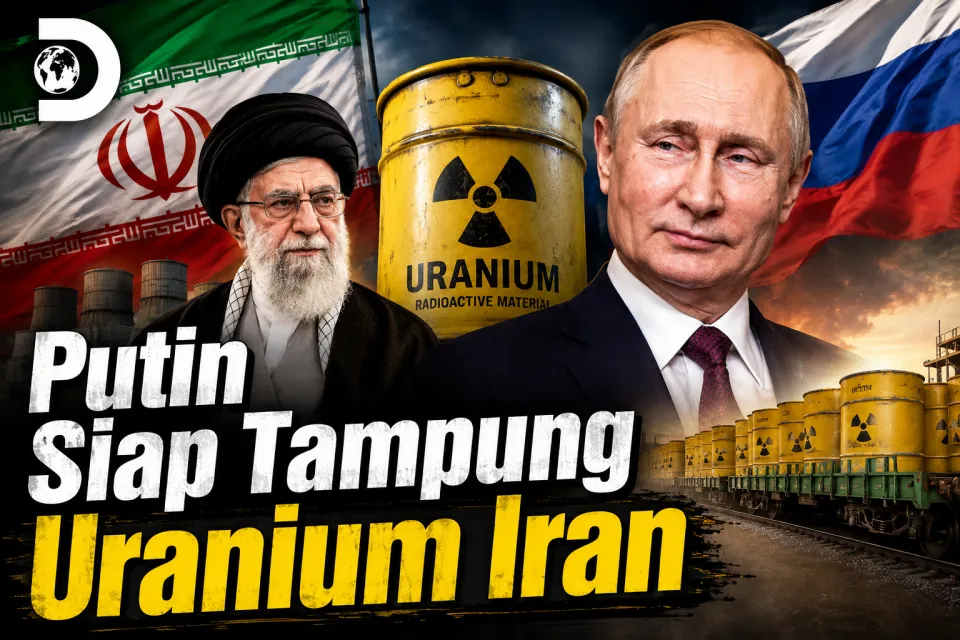 Terungkap Fakta Putin Siap Tampung Uranium Iran, Rusia Tantang Sikap AS 