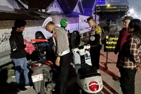 Jaga Jakarta On The Spot, Polsek Bekasi Selatan Intensifkan Razia Stasioner di Titik Rawan