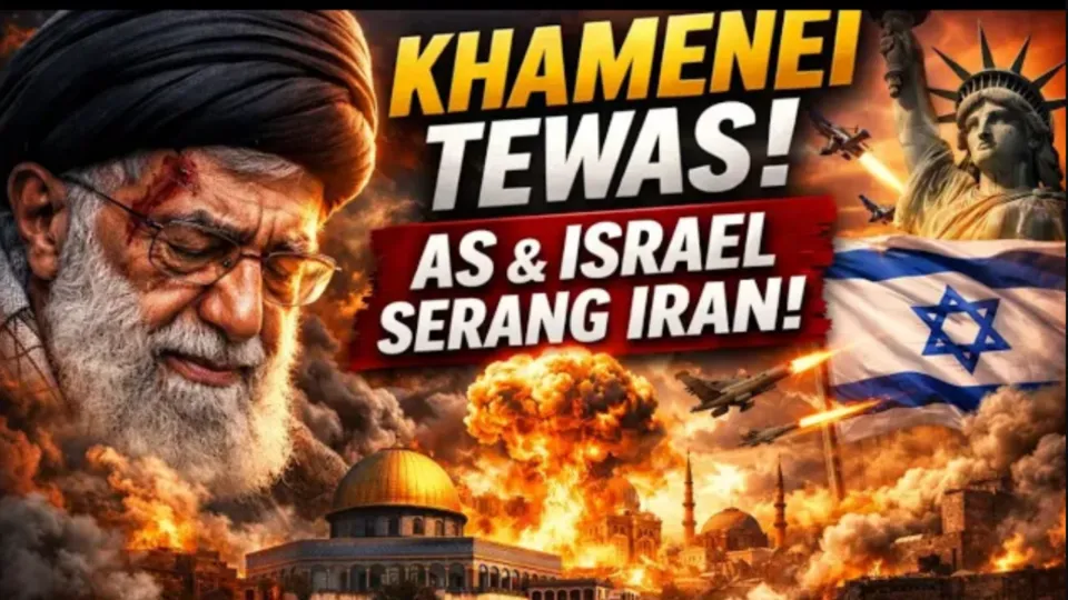 Breaking News: Khamenei Dilaporkan Tewas, Iran Balas Serangan